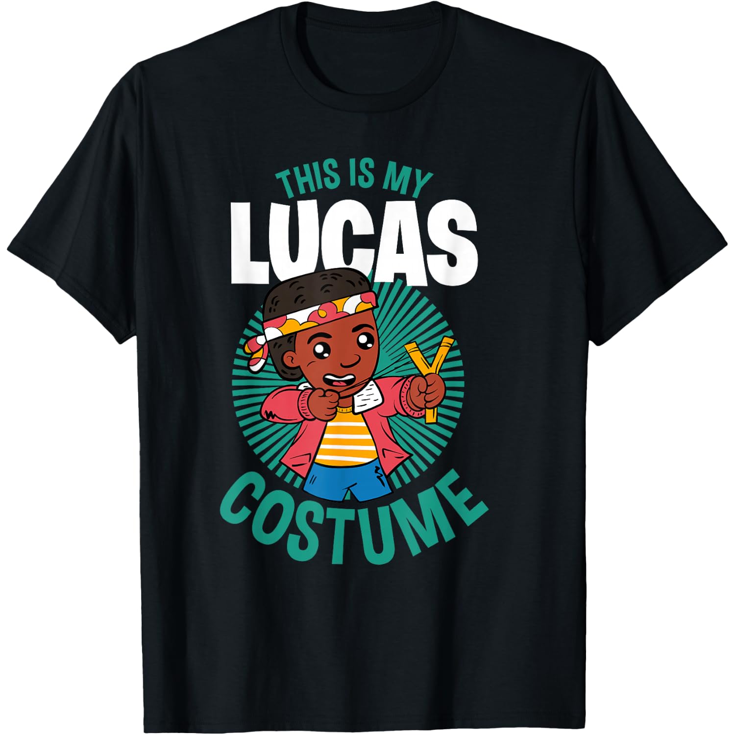Stranger Things Halloween This Is My Lucas Costume T-Shirt