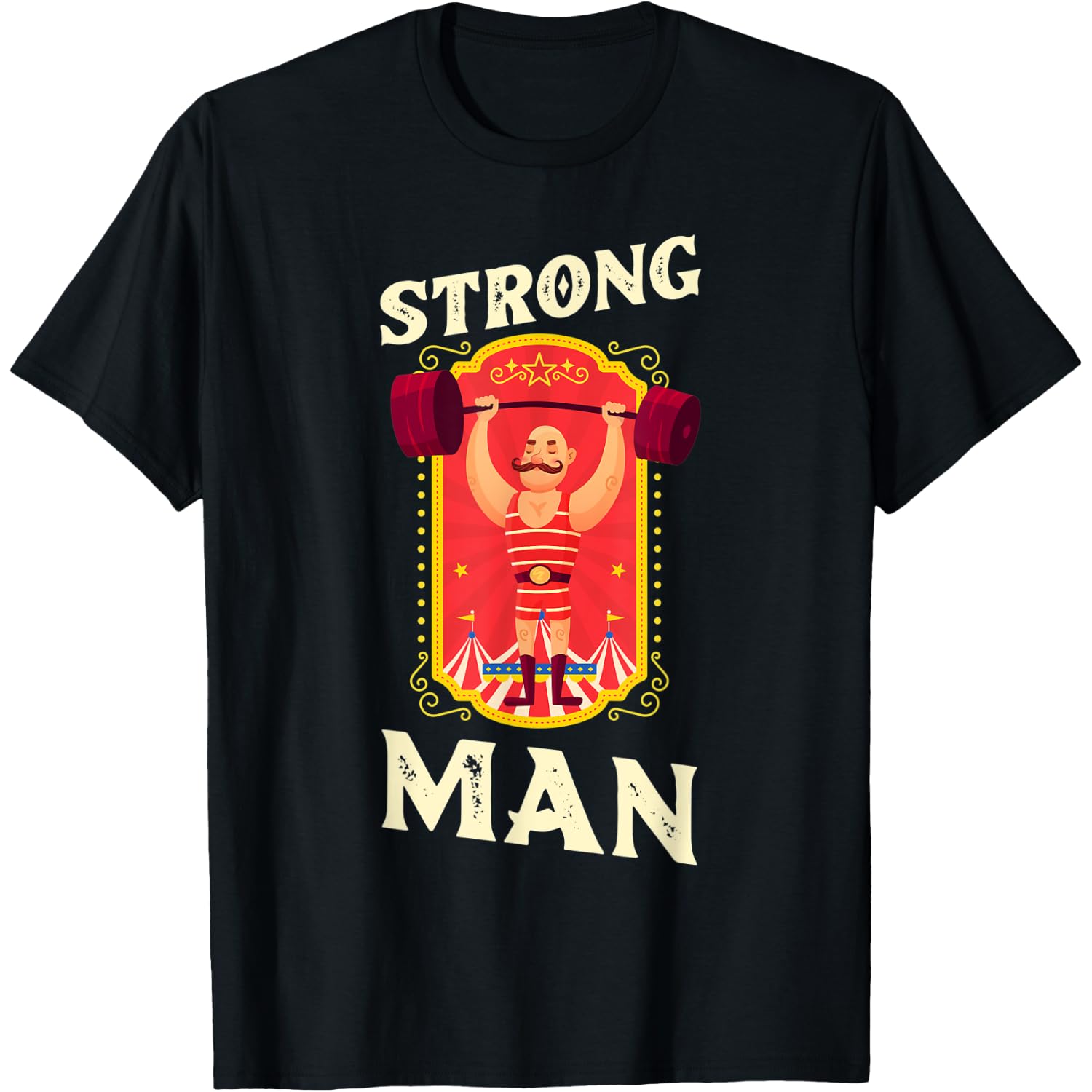 Strong Man Costume Circus Carnival T-Shirt