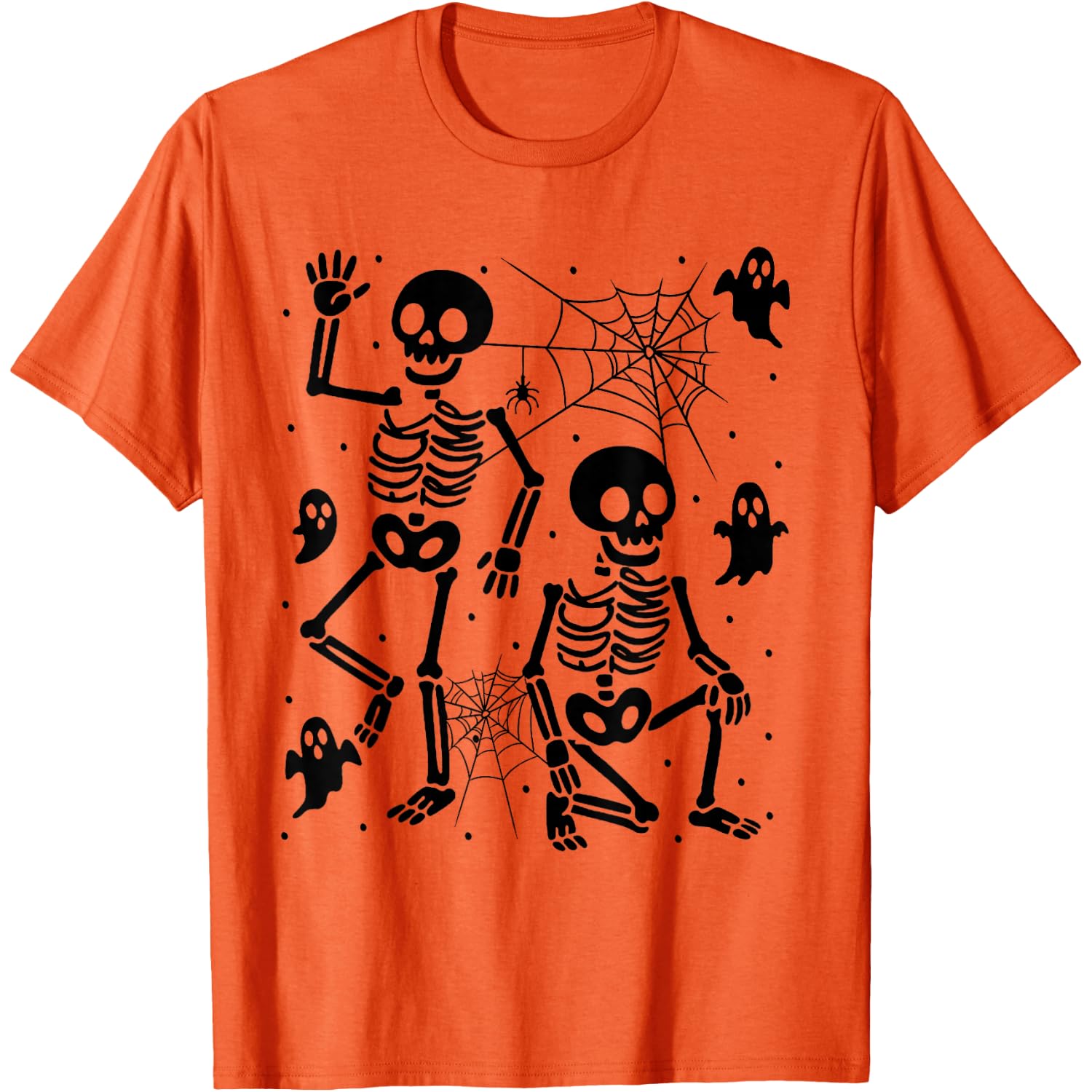Subtle Party Skeletons Halloween Funny Spooky Boy Girl Kids T-Shirt