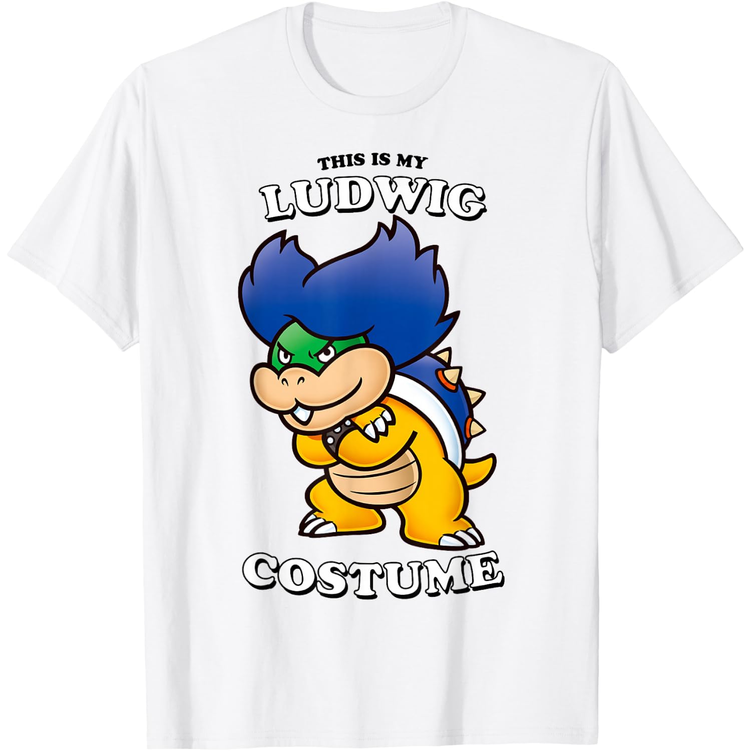 Super Mario Bros Halloween This is My Ludwig Costume T-Shirt