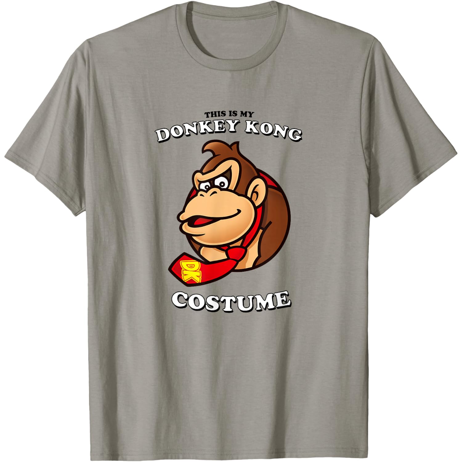 Super Mario Halloween This is My Donkey Kong Costume T-Shirt