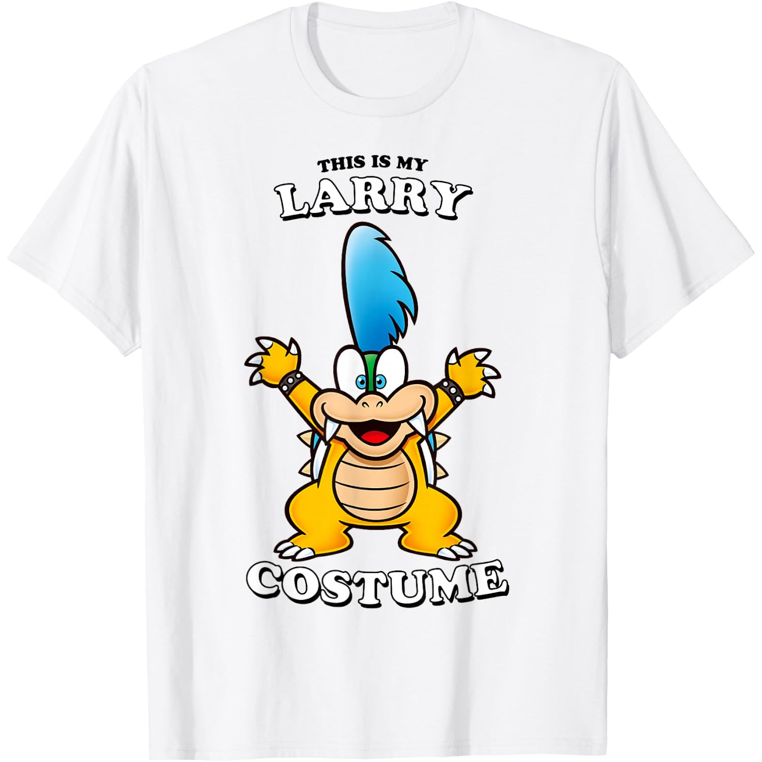 Super Mario Halloween This is My Larry Costume T-Shirt