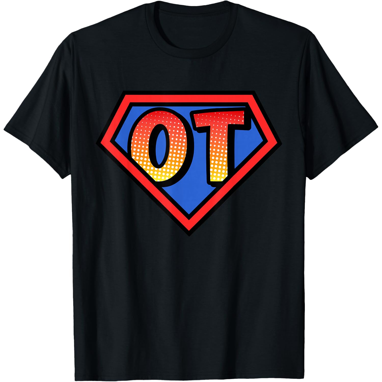 Superhero Occupational Therapy OT, Halloween Costume T-Shirt