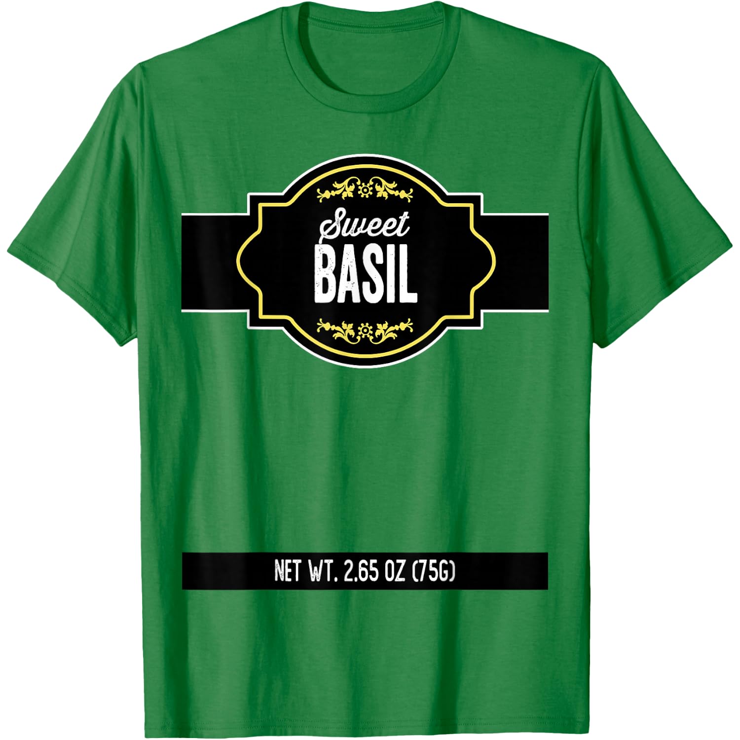 Sweet Basil Spice Rack Simple Halloween Team Costume Easy T-Shirt