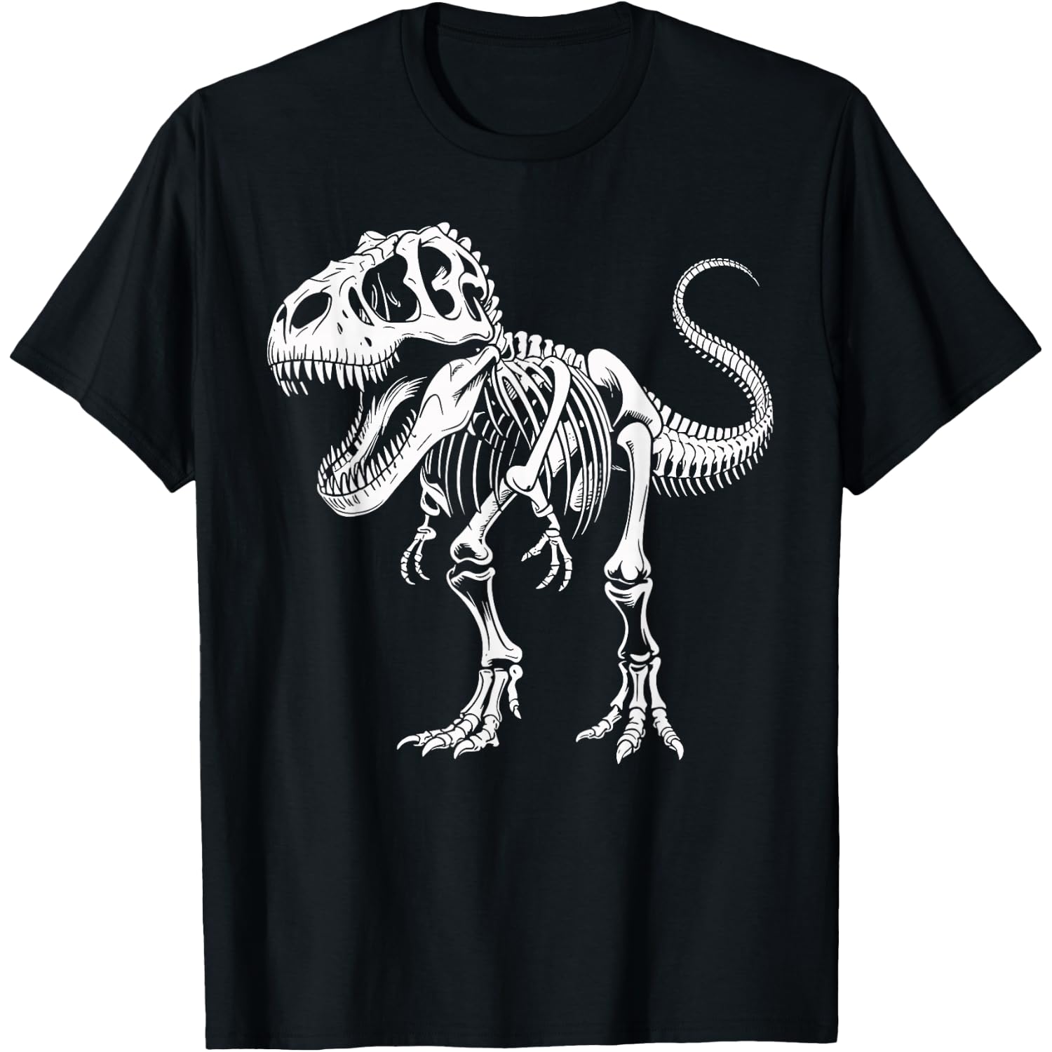 T-Rex Skeleton Dino Bones Paleontology Dinosaur Kids T-Shirt