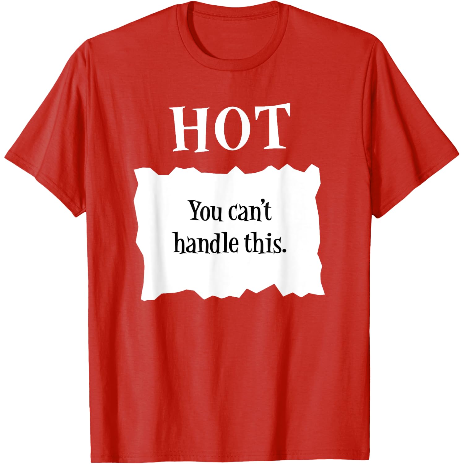 Taco Sauce Packet Halloween Costume Idea T-Shirt