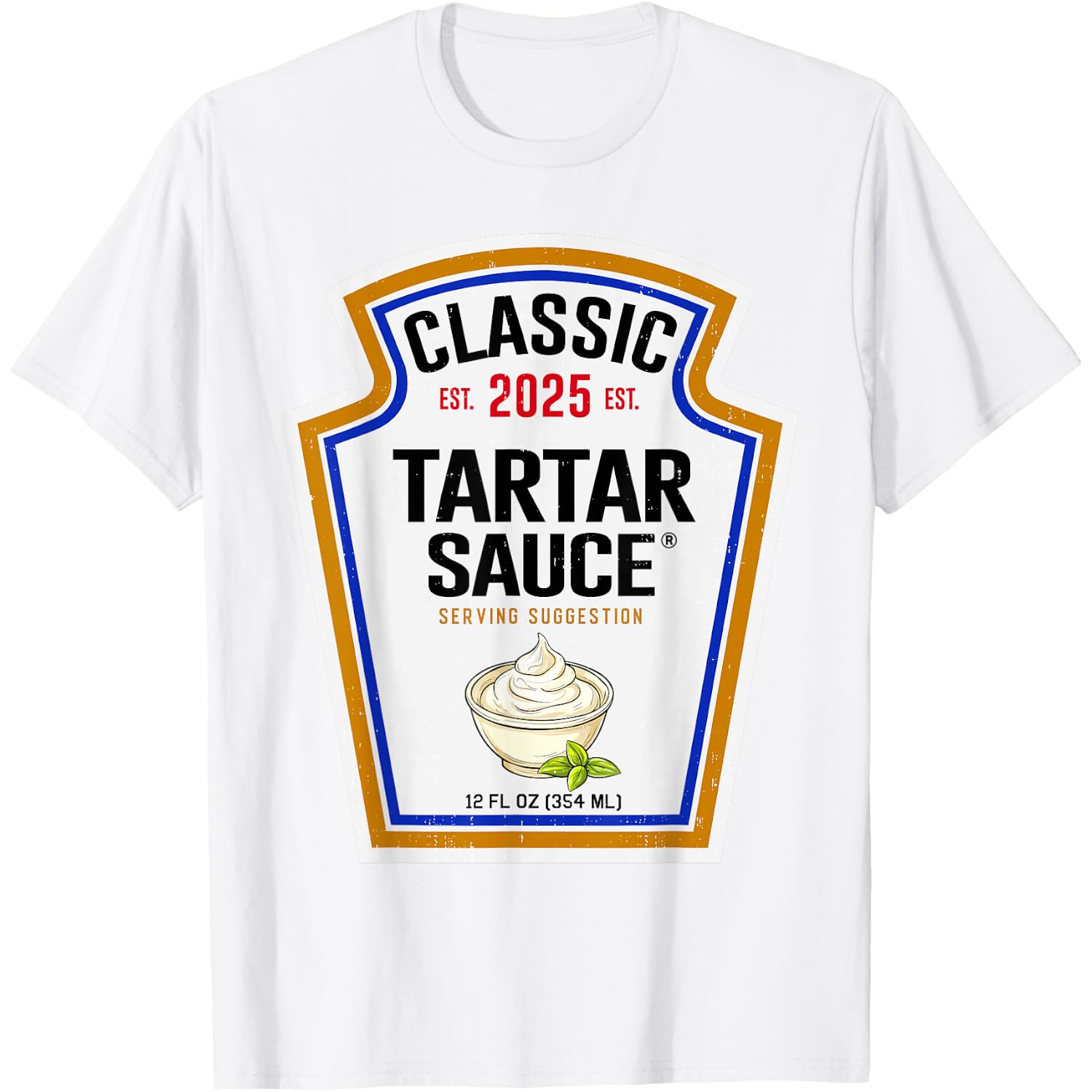 Tartar Sauce Condiment DIY Halloween Costume Matching Group T-Shirt
