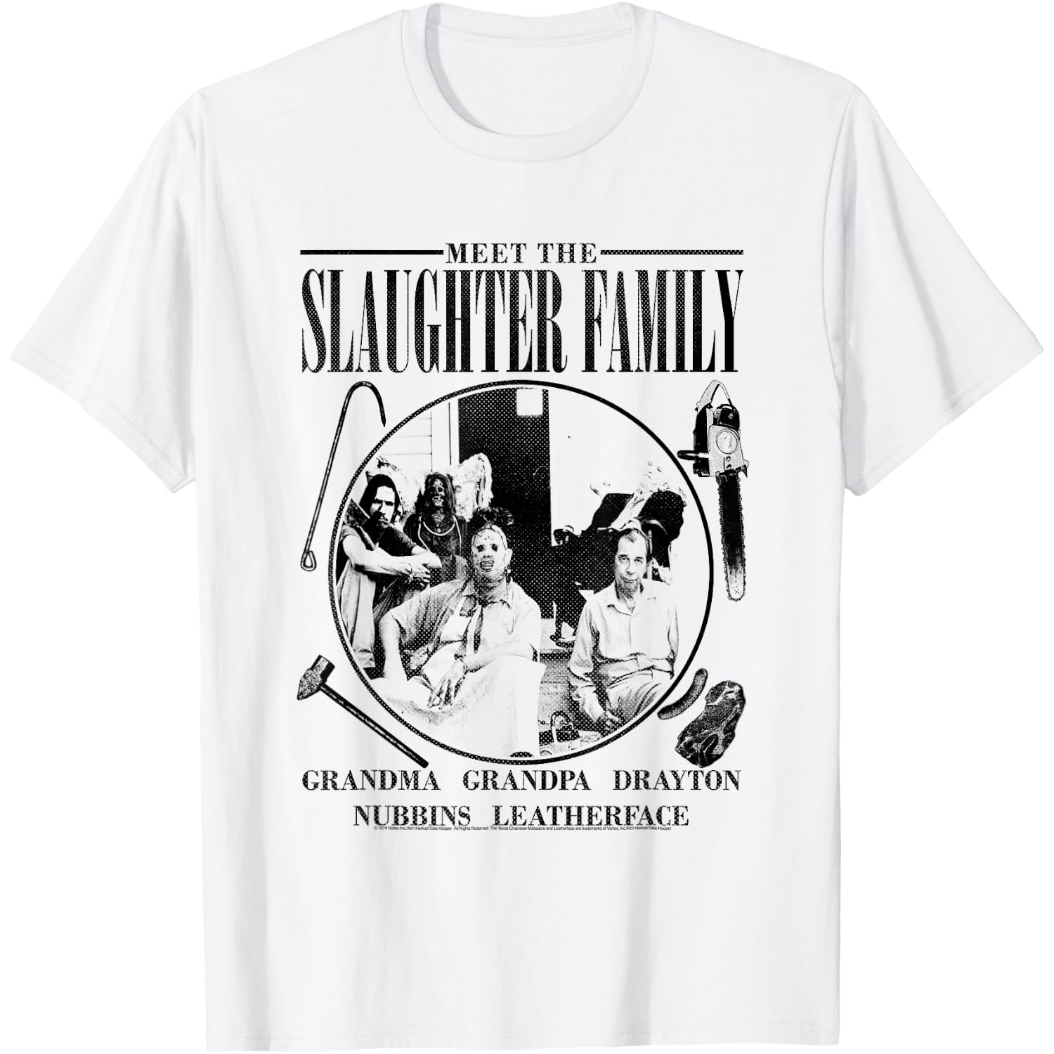 Texas Chainsaw Massacre The Slaughter Family T-Shirt