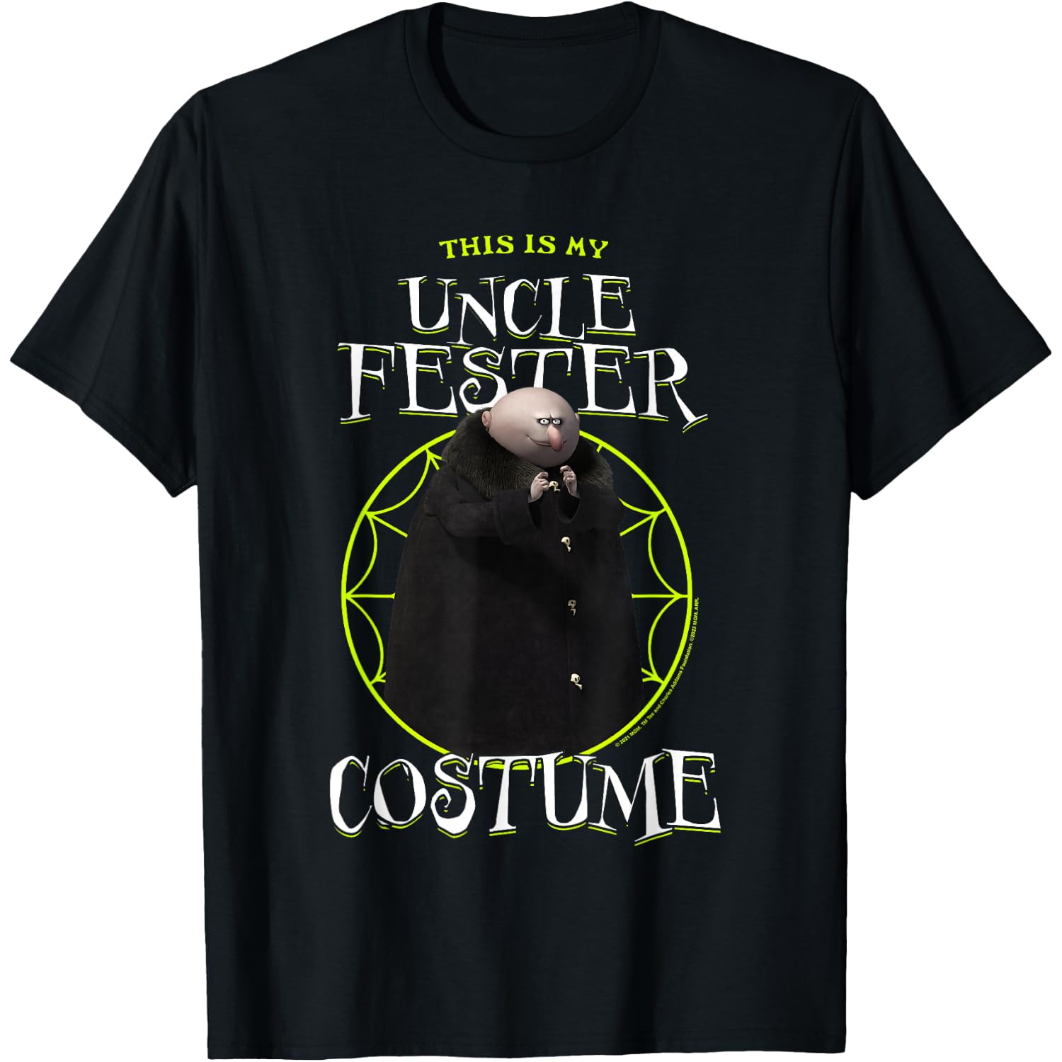 The Addams Family 2 Halloween This is My Fester Costume T-Shirt