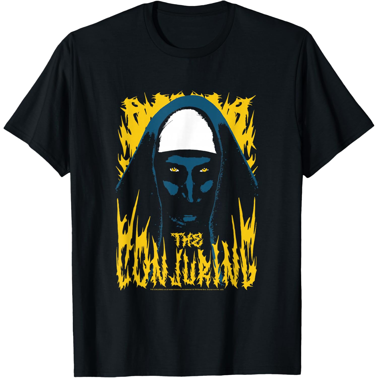 The Conjuring Extreme Metal Nun Horror Movie T-Shirt