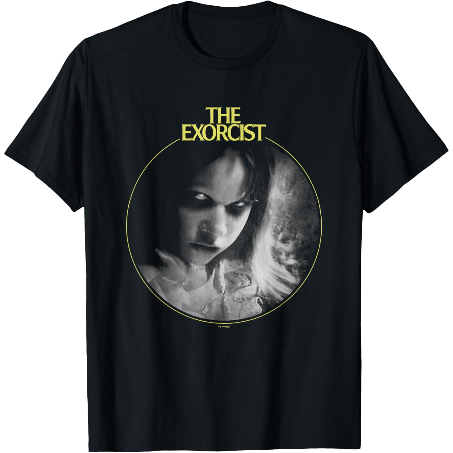 The Exorcist Regan MacNeil Possessed Big Face Portrait T-Shirt