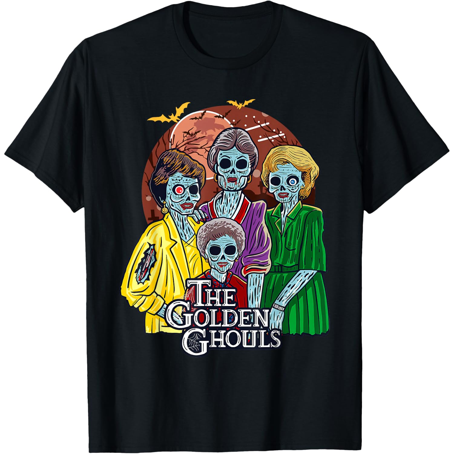 The Golden Ghouls Halloween T-Shirt