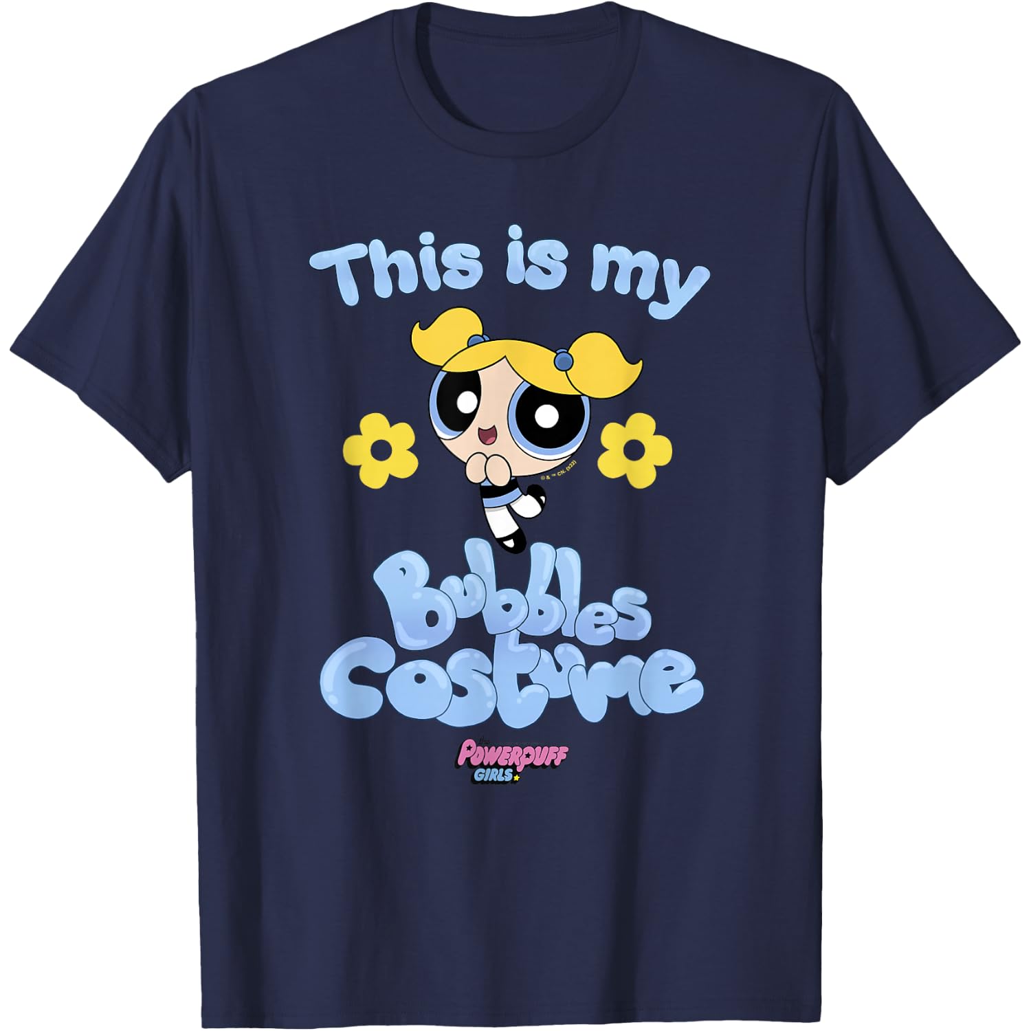 The Powerpuff Girls Halloween This is My Bubbles Costume T-Shirt