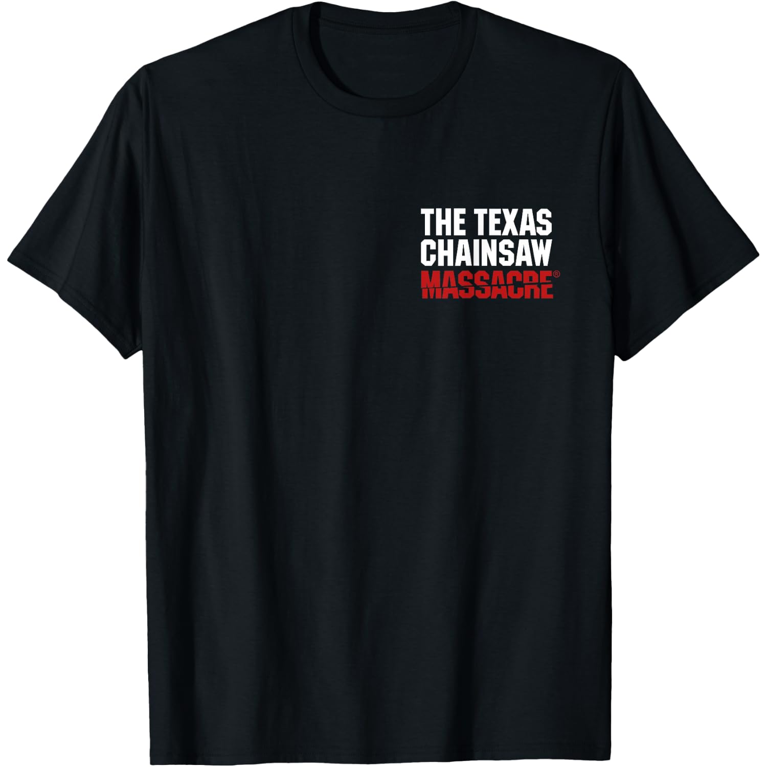 The Texas Chainsaw Massacre Front Back Leatherface Horror T-Shirt