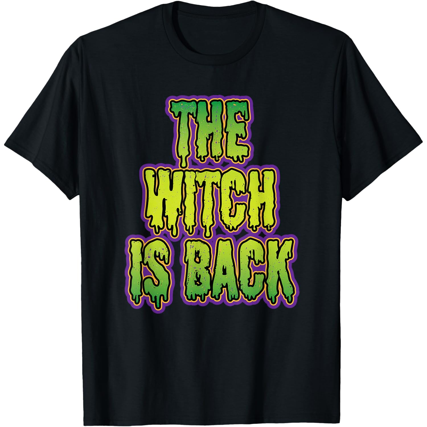 The Witch is Back T-Shirt Halloween Hocus Pocus T-Shirt