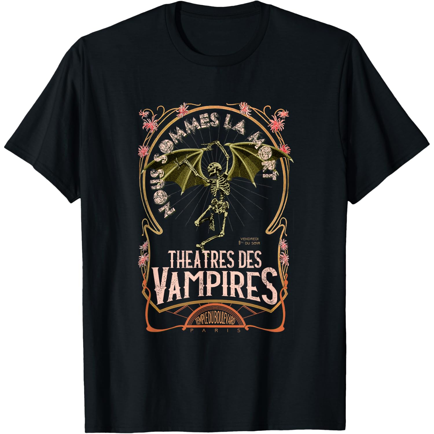 Theater of the Vampires, Vintage-Style T-Shirt T-Shirt