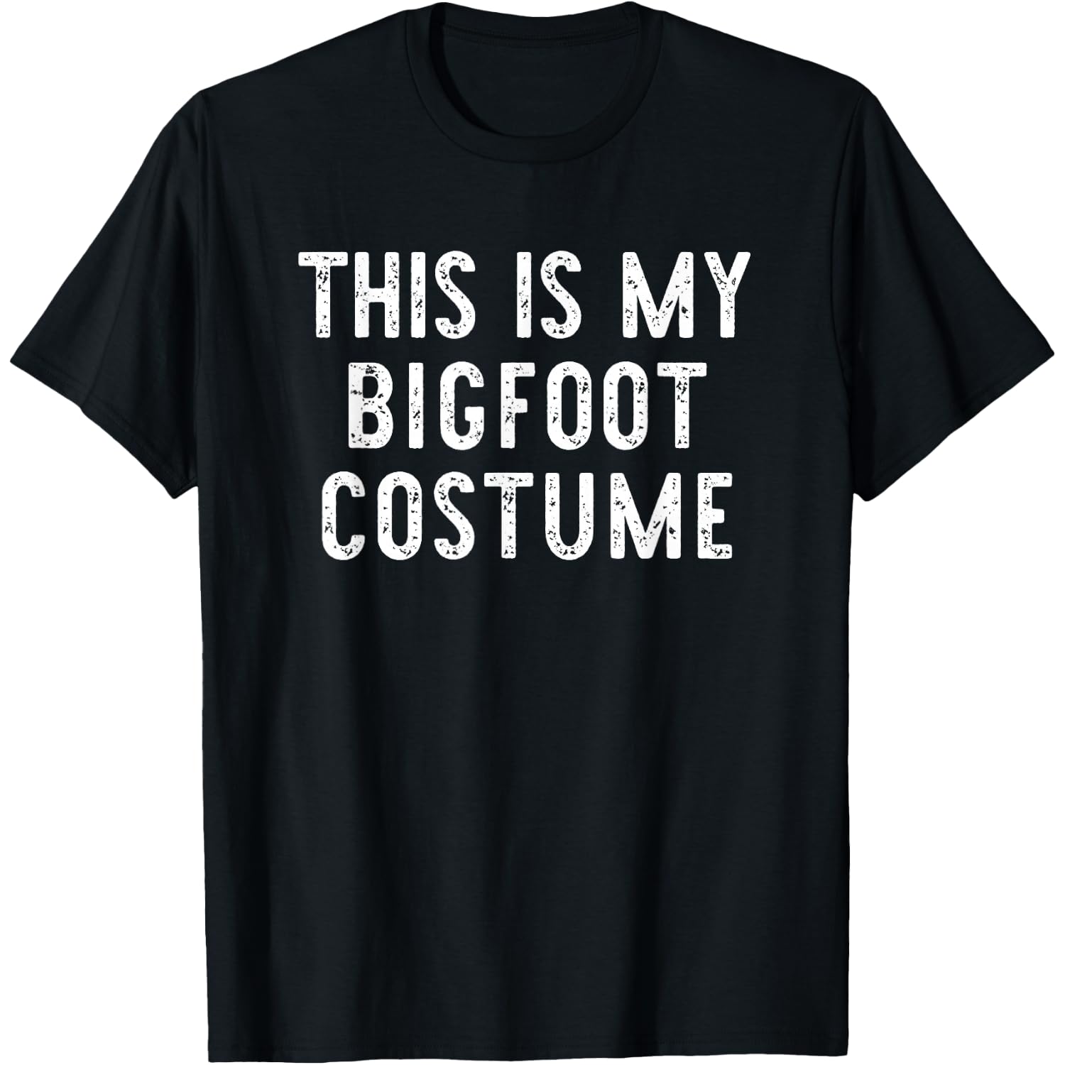 This is My Bigfoot Costume Halloween Simple Kids Big-Foot T-Shirt