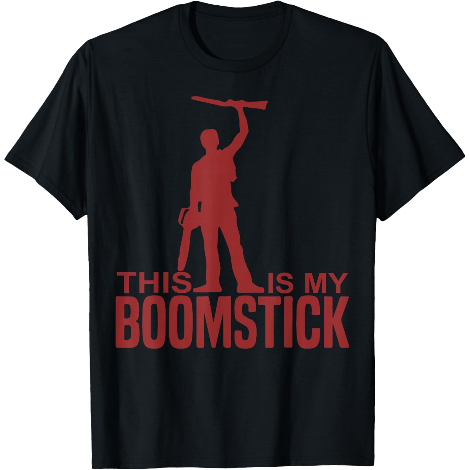 This is My Boomstick Shotgun Chainsaw Dead Evil Halloween T-Shirt