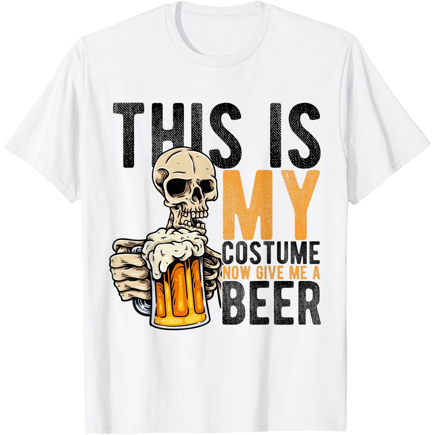 This Is My Costume Now Give Me A Beer Halloween Beer Party T-Shirt