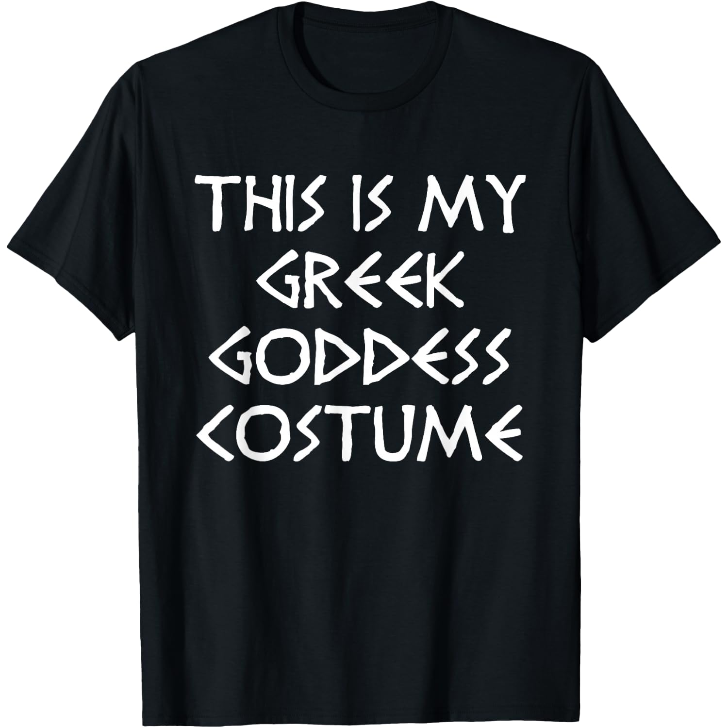 This Is My Greek Goddess Costume Halloween Easy Mythology T-Shirt