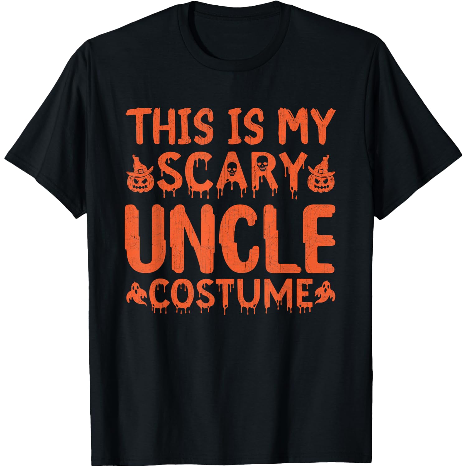 This is My Halloween Costume Funny Uncle Halloween T-Shirt