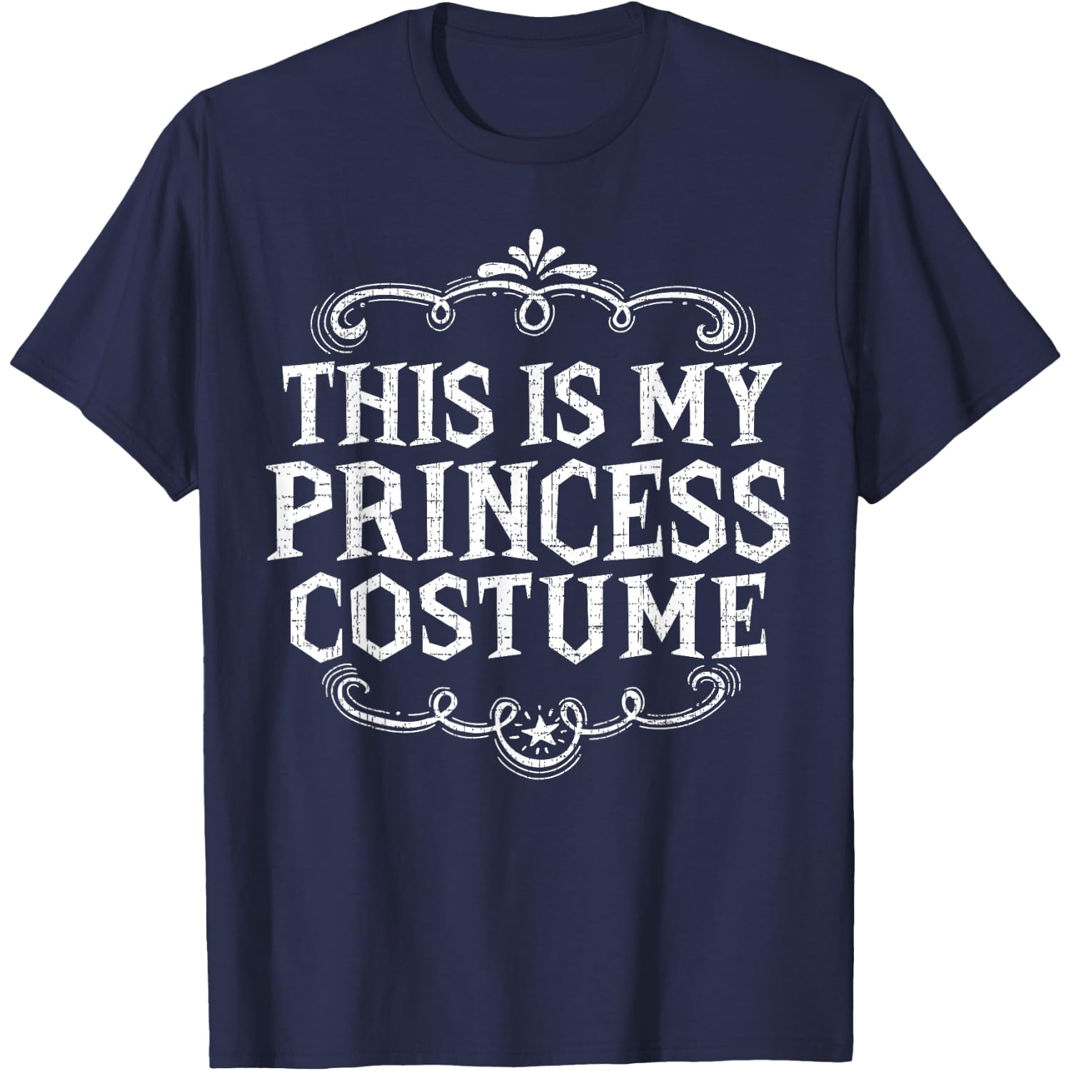 This Is My Princess Costume Funny Lazy Halloween T-Shirt