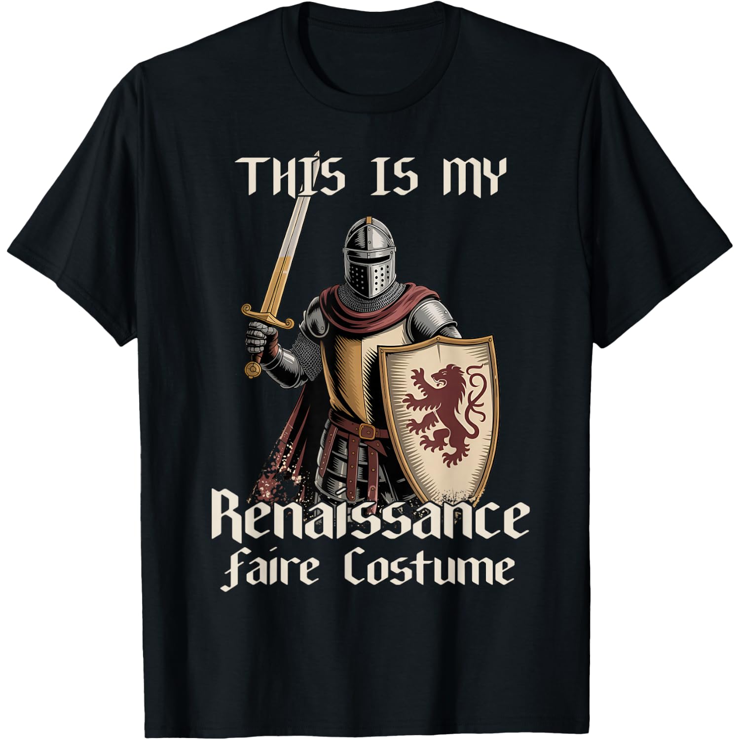 This is My Renaissance Faire Costume Ren Faire Vintage T-Shirt