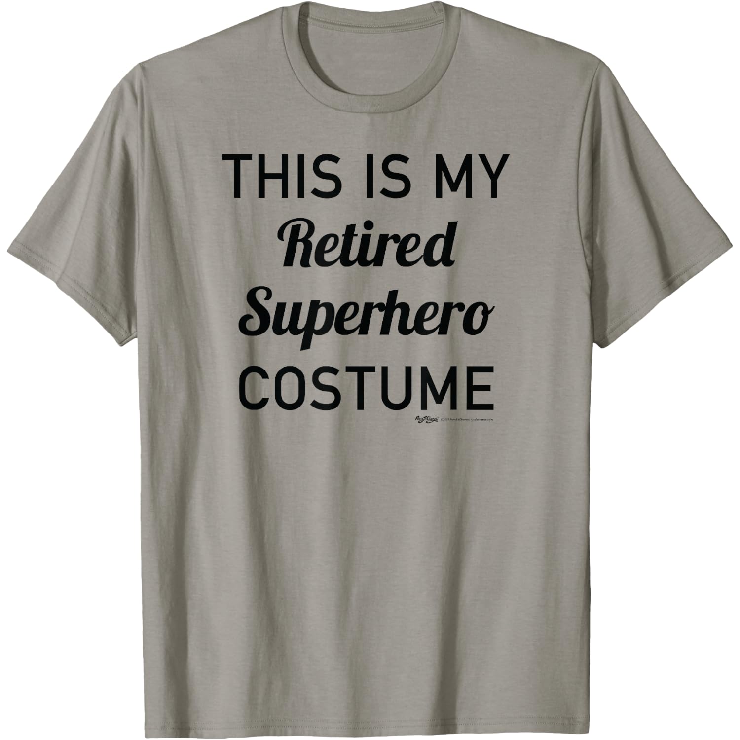 This is My Retired Superhero Costume Halloween T-Shirt