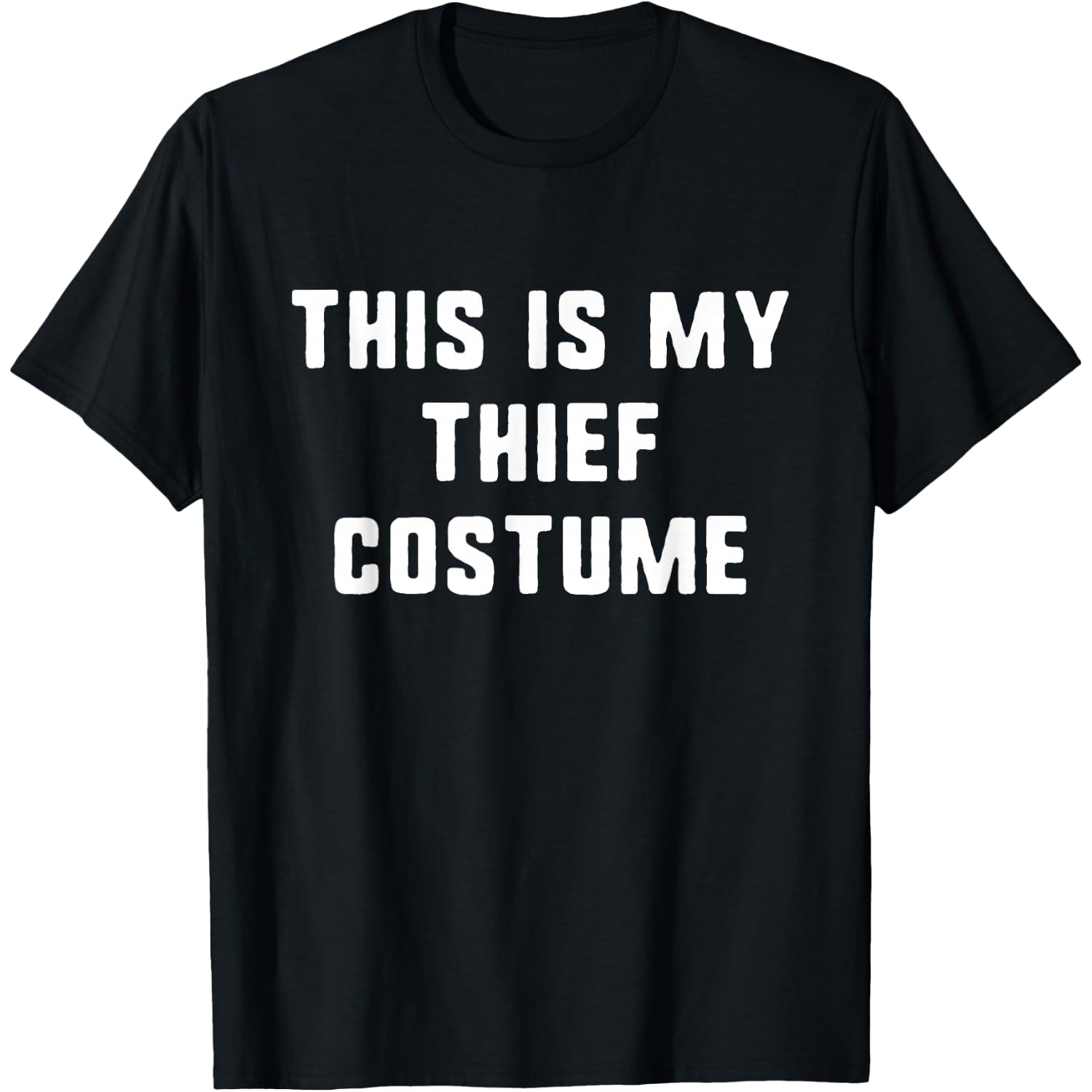 This is My Thief Costume Halloween Funny Easy Kids Adult T-Shirt