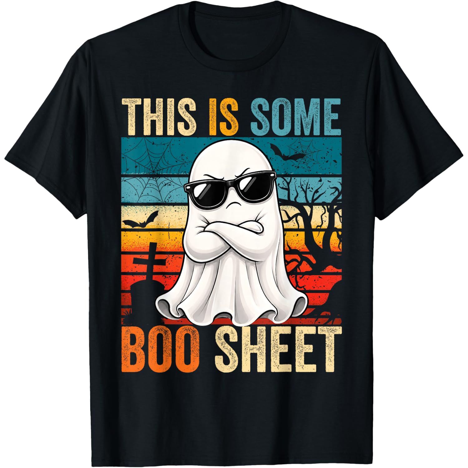 This is Some Boo Sheet Funny Ghost Halloween Men Women Kid T-Shirt