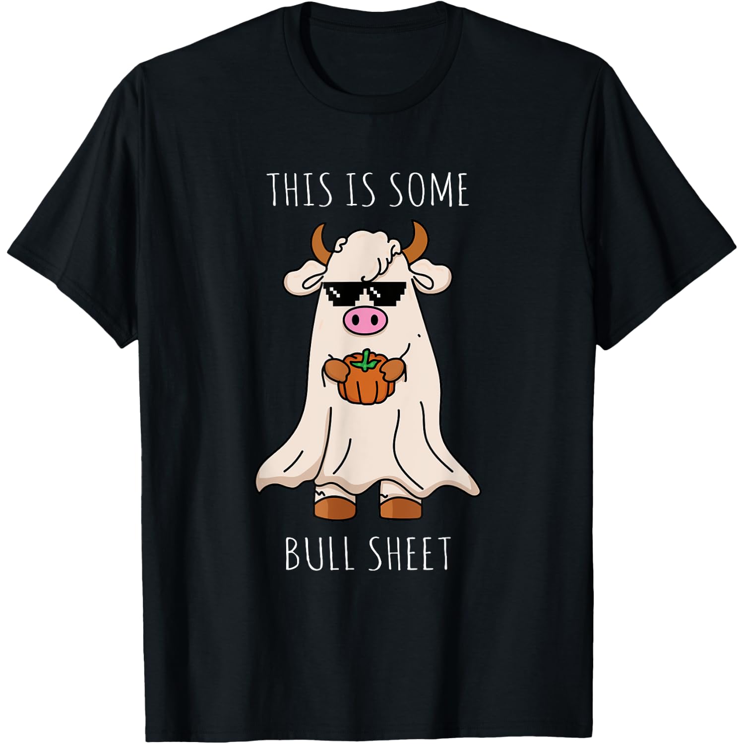 This is Some Bull Sheet Funny Halloween Costume Bull Sheet T-Shirt