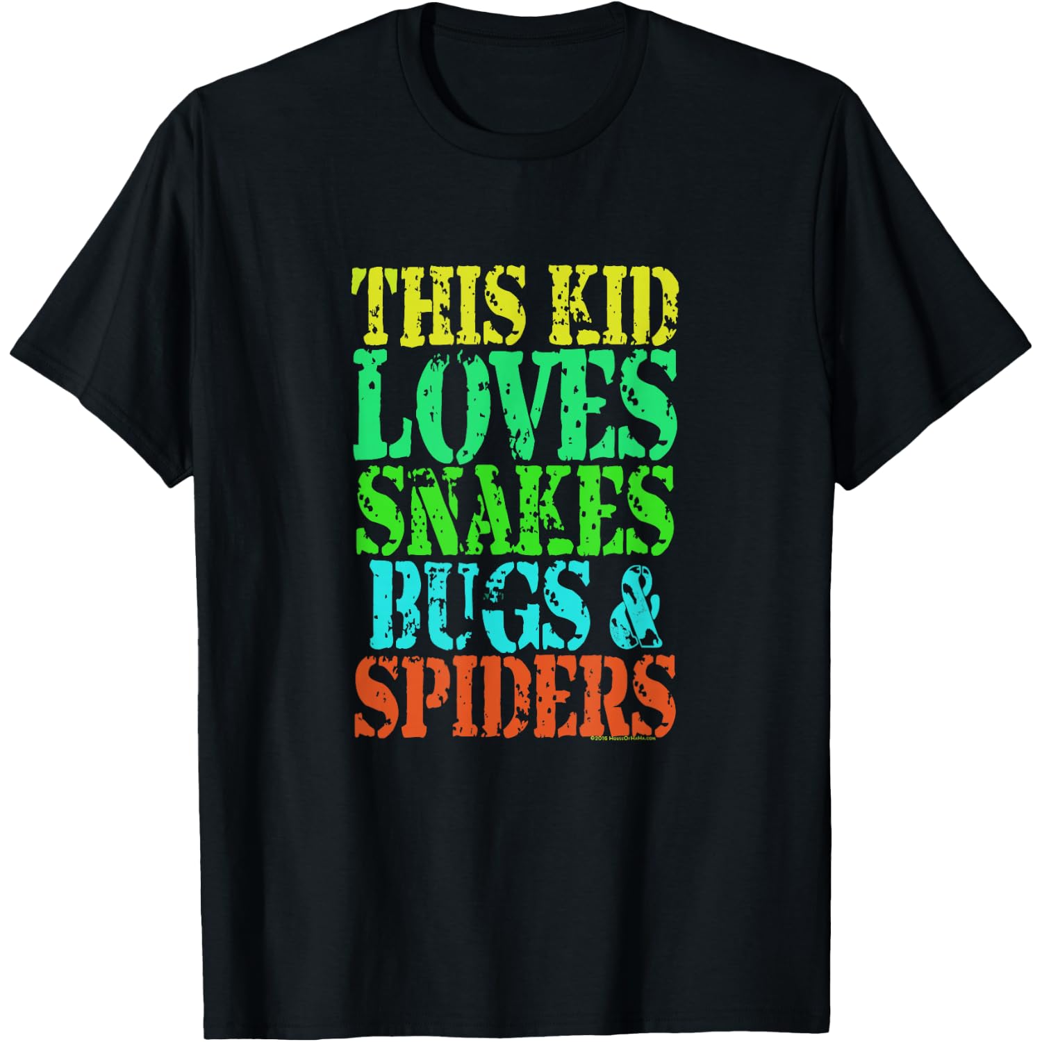 This Kid Loves Snakes Bugs Spiders Creepy Critters T-Shirt T-Shirt