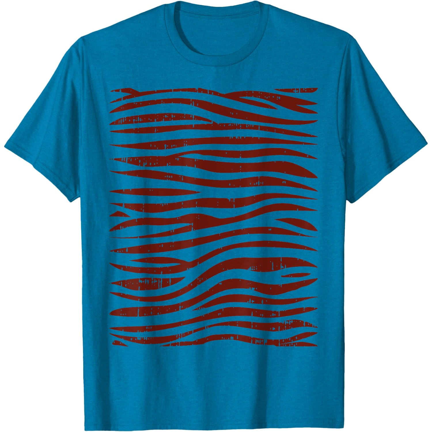 Tiger Skin Pattern Costume Cute Easy Animal Halloween Gift T-Shirt