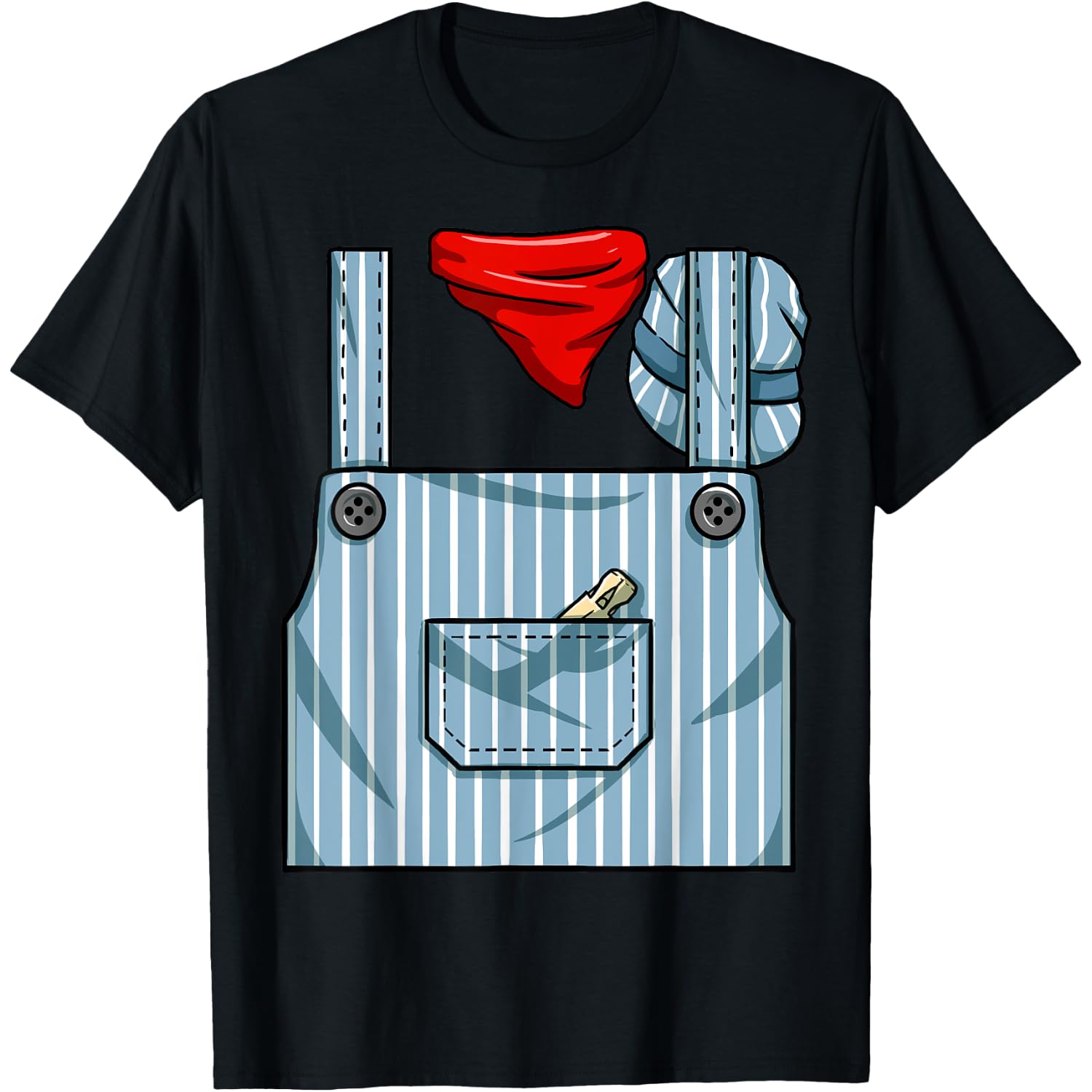 Train Engineer Conductor Costume Halloween Train Engineer T-Shirt