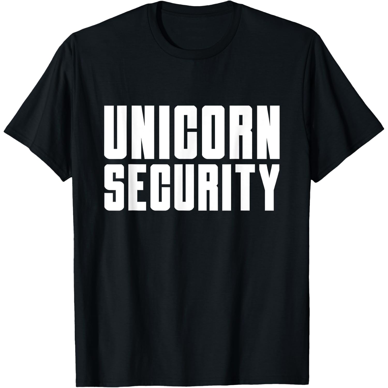 Unicorn Security Costume Mom Dad Daughter Funny Halloween T-Shirt