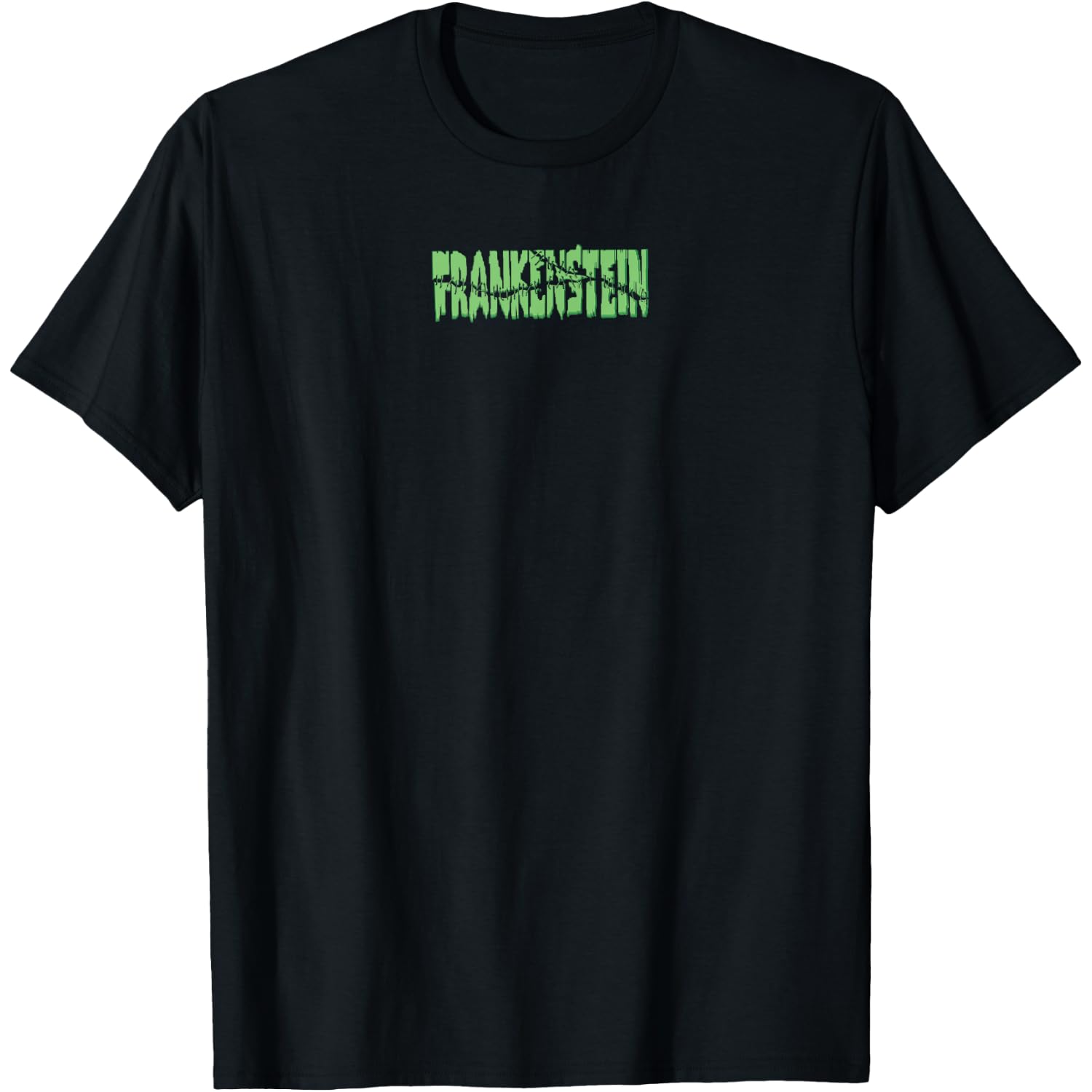 Universal Monsters Frankenstein Negative Space Front & Back T-Shirt