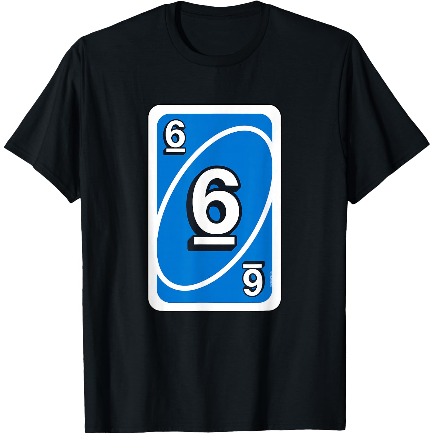 Uno Halloween Blue 6" Card T-Shirt
