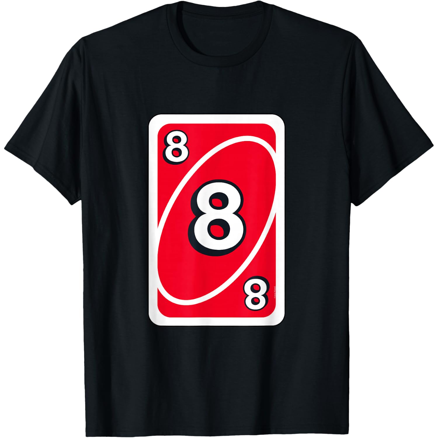UNO Halloween Red 8" Card T-Shirt