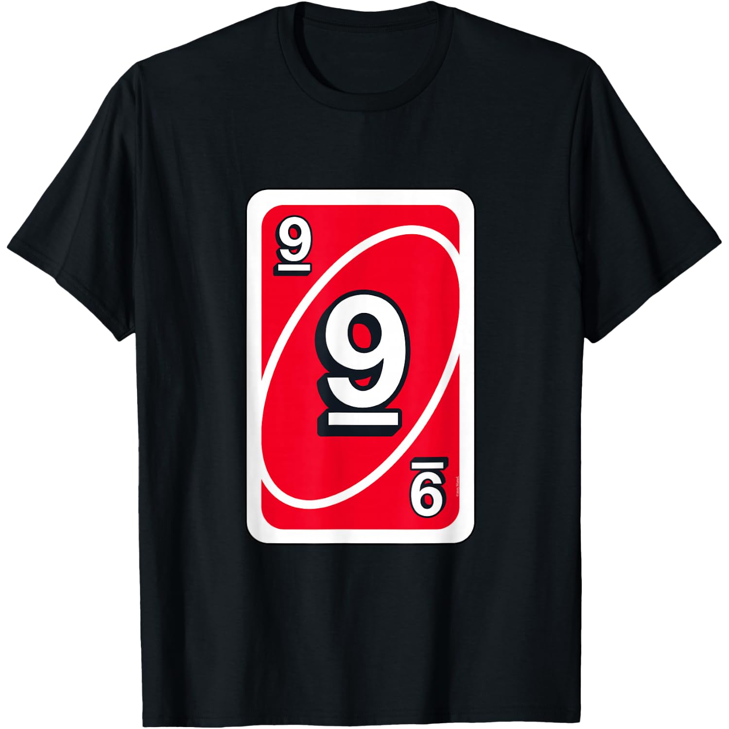 UNO Halloween Red 9" Card T-Shirt