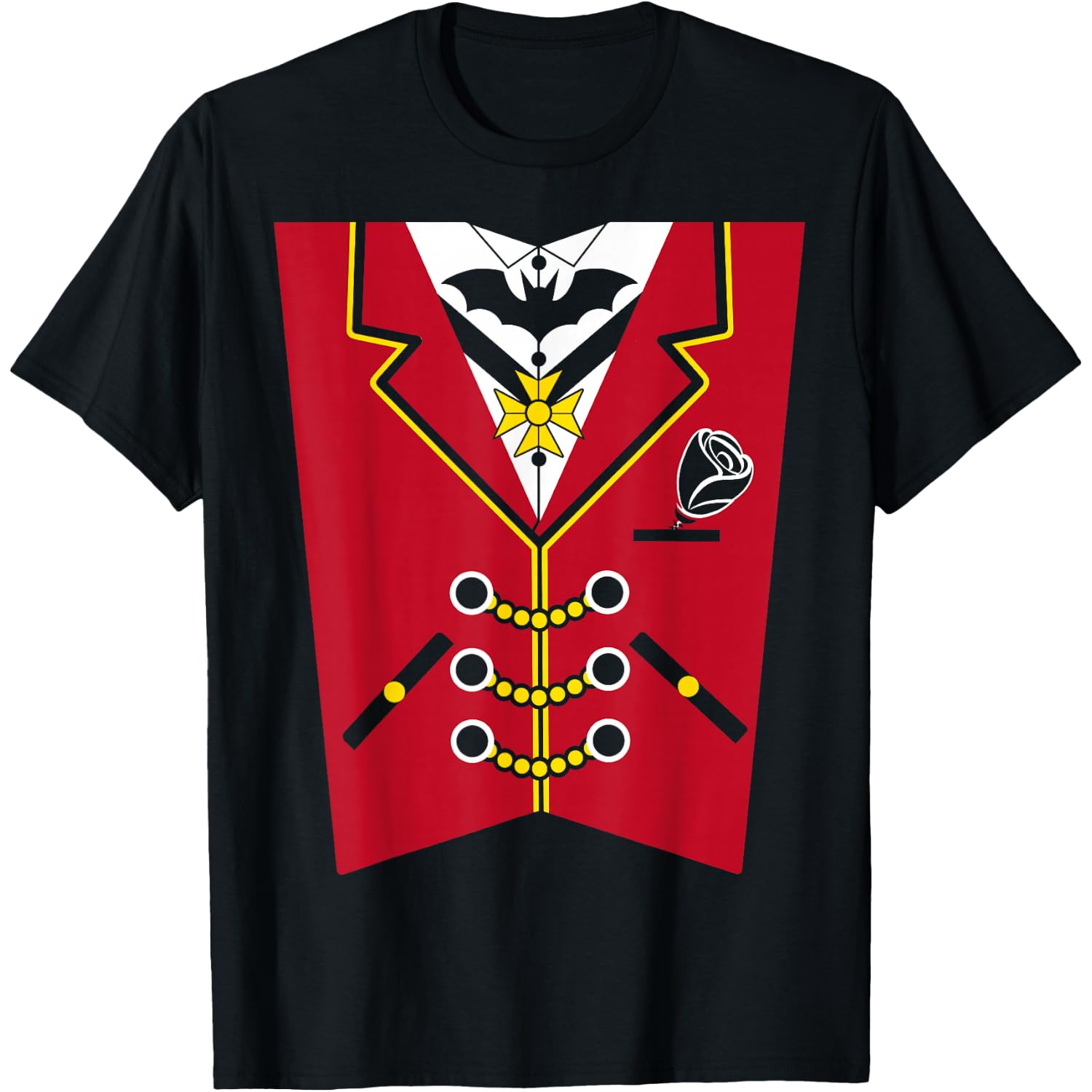 Vampire Halloween Costume Kids Trick or Treat Vampire Tuxedo T-Shirt