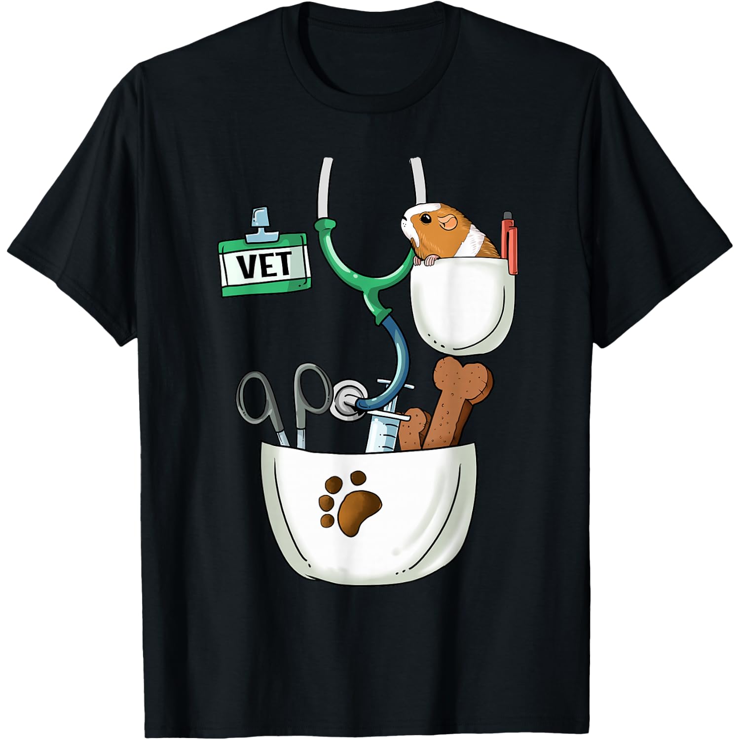Veterinarian Halloween Costume Vet Tech Kids and Adult T-Shirt