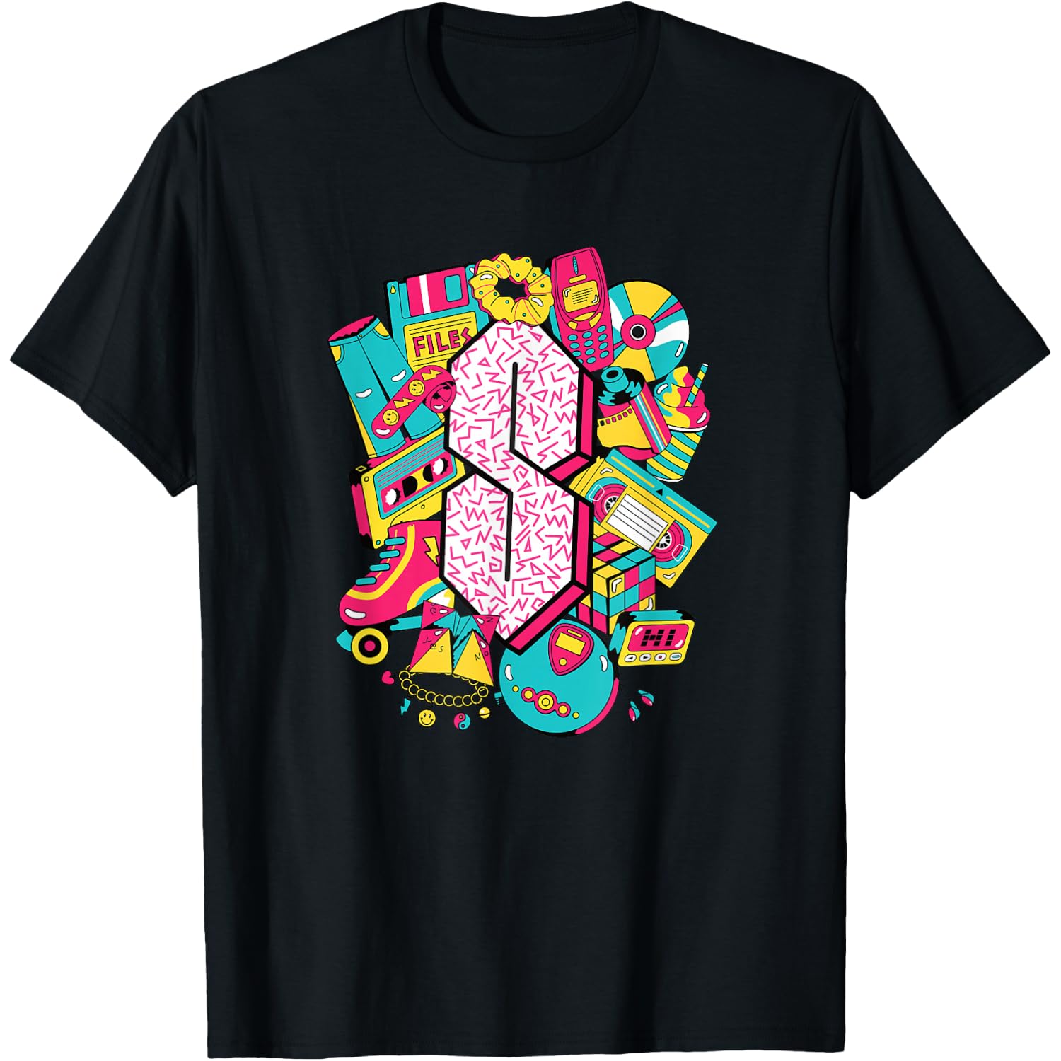 Vintage 1990 Pop Culture 90's Nostalgia T-Shirt