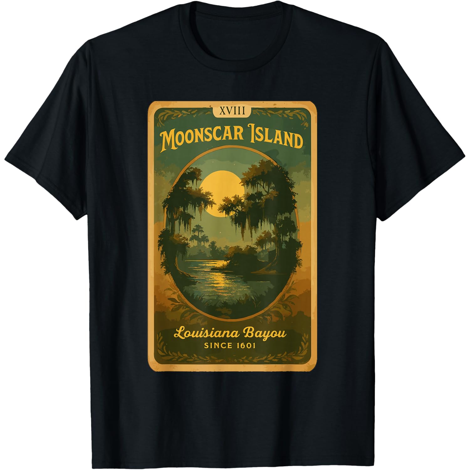 Vintage Cartoon Halloween Zombie Island T-Shirt