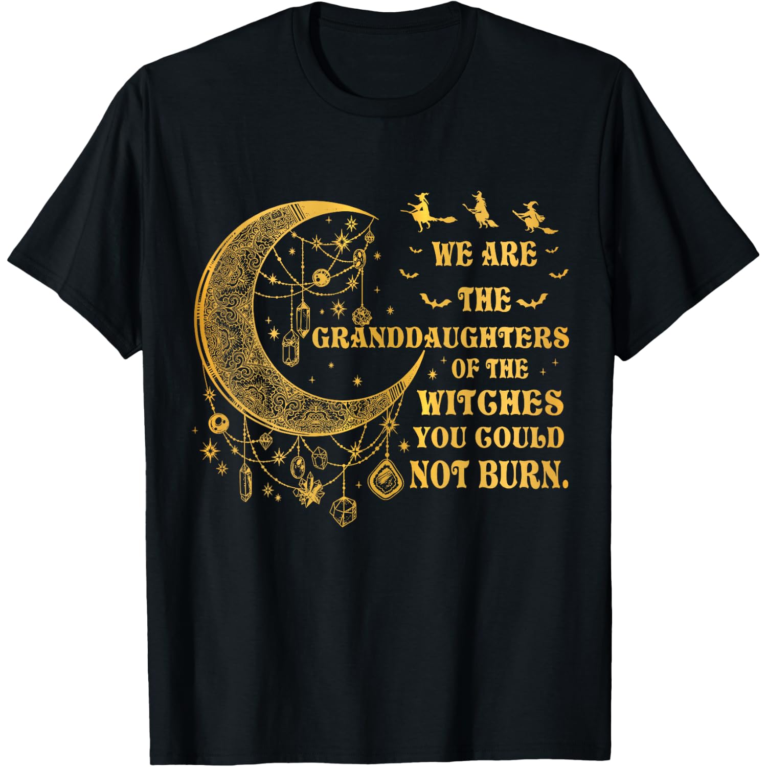 We Are The Granddaughters Of The Witches You Could Not Burn T-Shirt