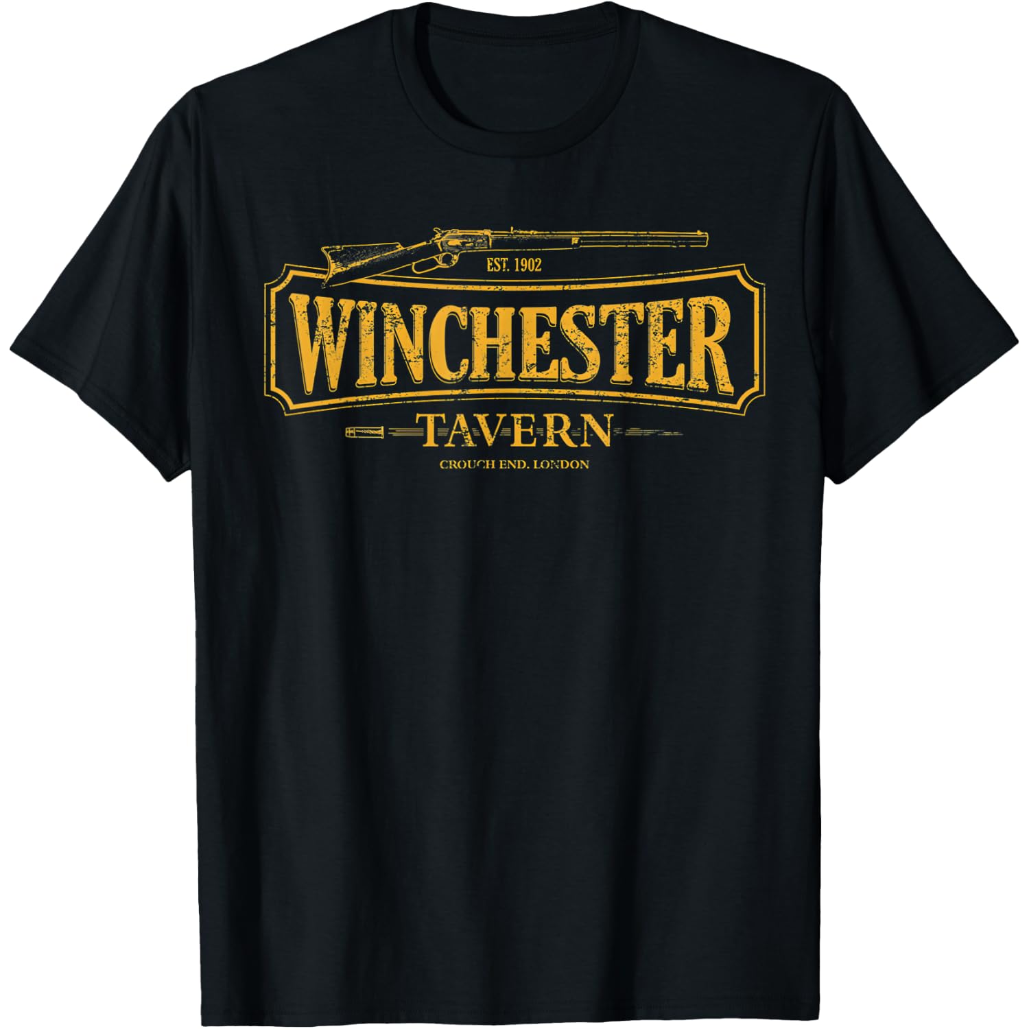 Winchester Vintage Tavern Shaun 80s of The Dead T-Shirt