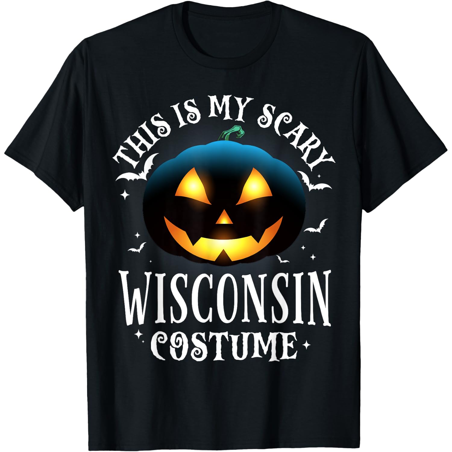 Wisconsin Halloween Matching Pajama Costume T-Shirt
