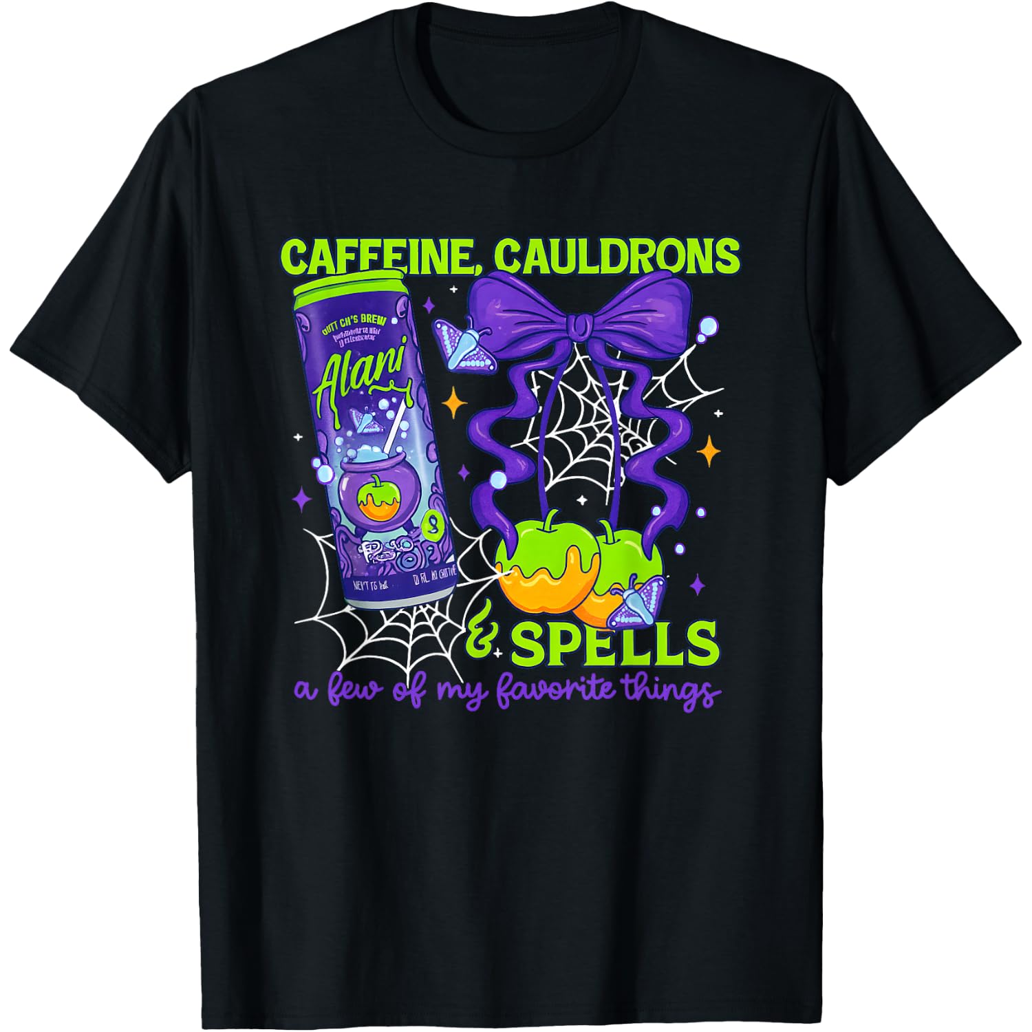 Witch's Brew Energy Drink Halloween T-Shirt