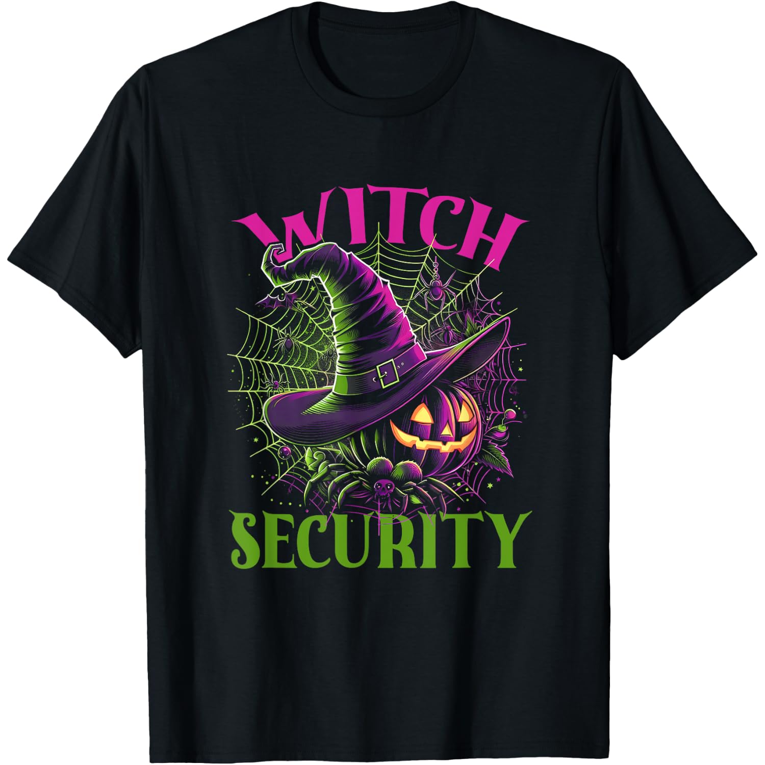 Witch Security Easy Husband of Witches Costume Fun Boyfriend T-Shirt