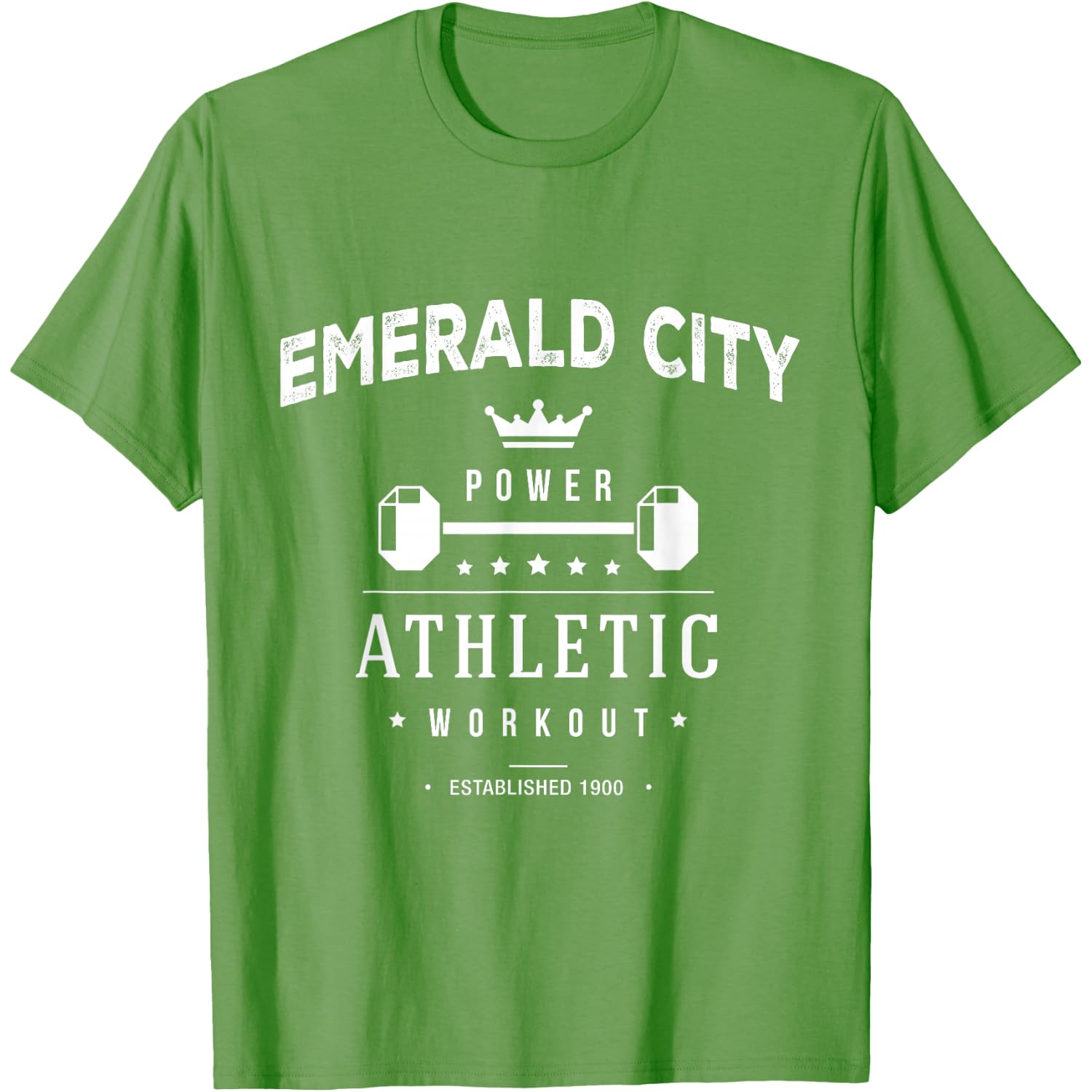 Wizard of Oz Emerald City Athletic Workout Costume Halloween T-Shirt