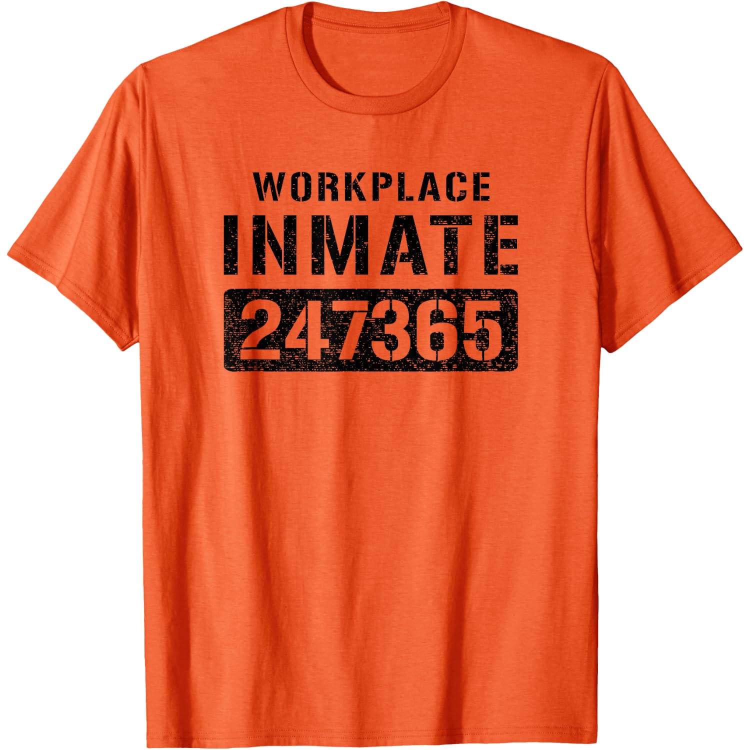 Workplace Worker Prisoner Inmate Halloween Costume T-Shirt